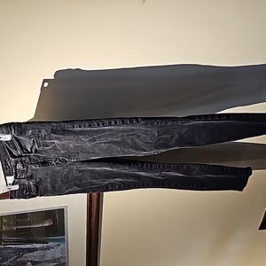 Womens Black Gap Jeggings